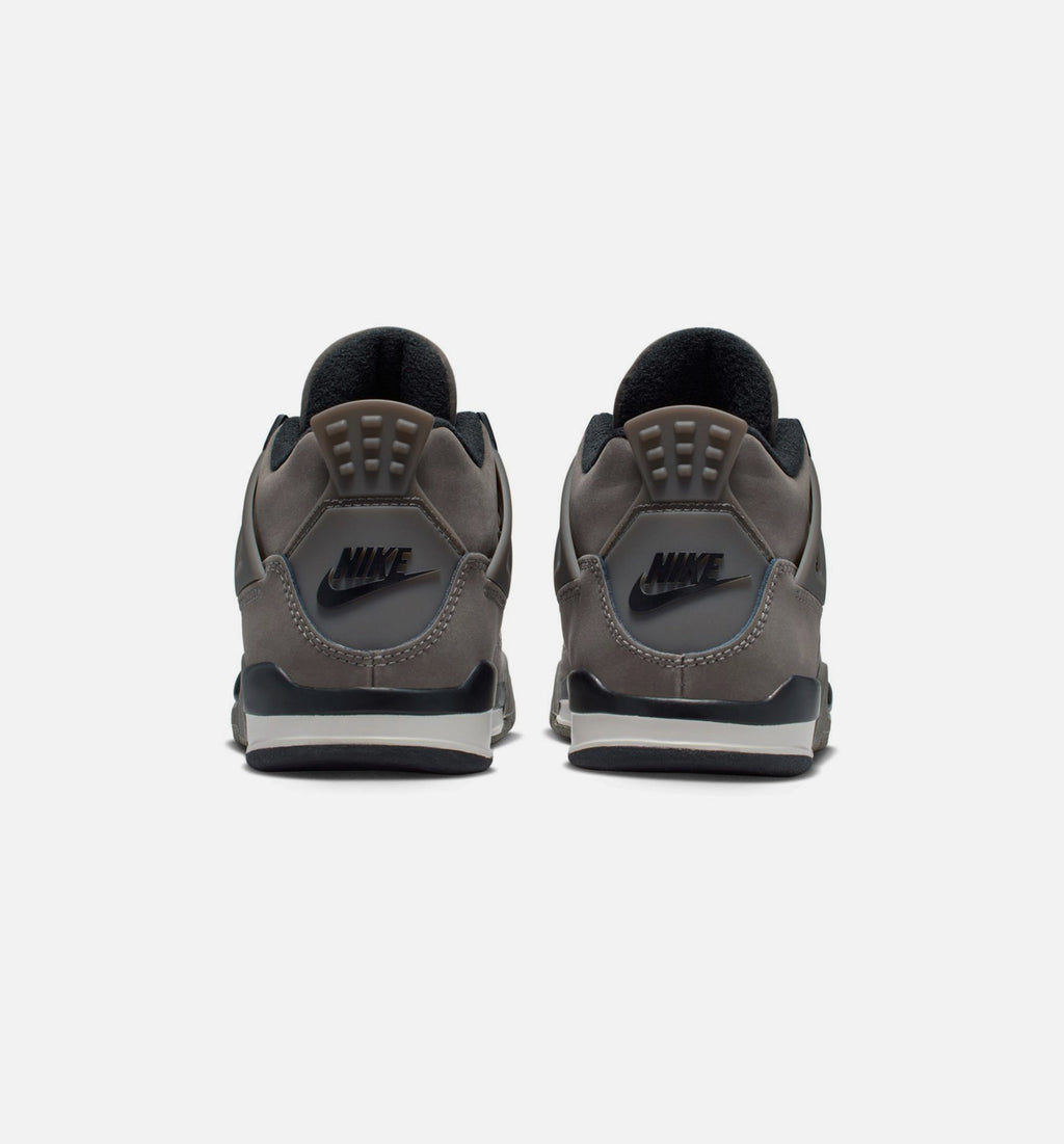 Air Jordan 4 Retro Cave Stone and Black – Preschool Lifestyle Shoe (Cave Stone/Black/Moon Particle)