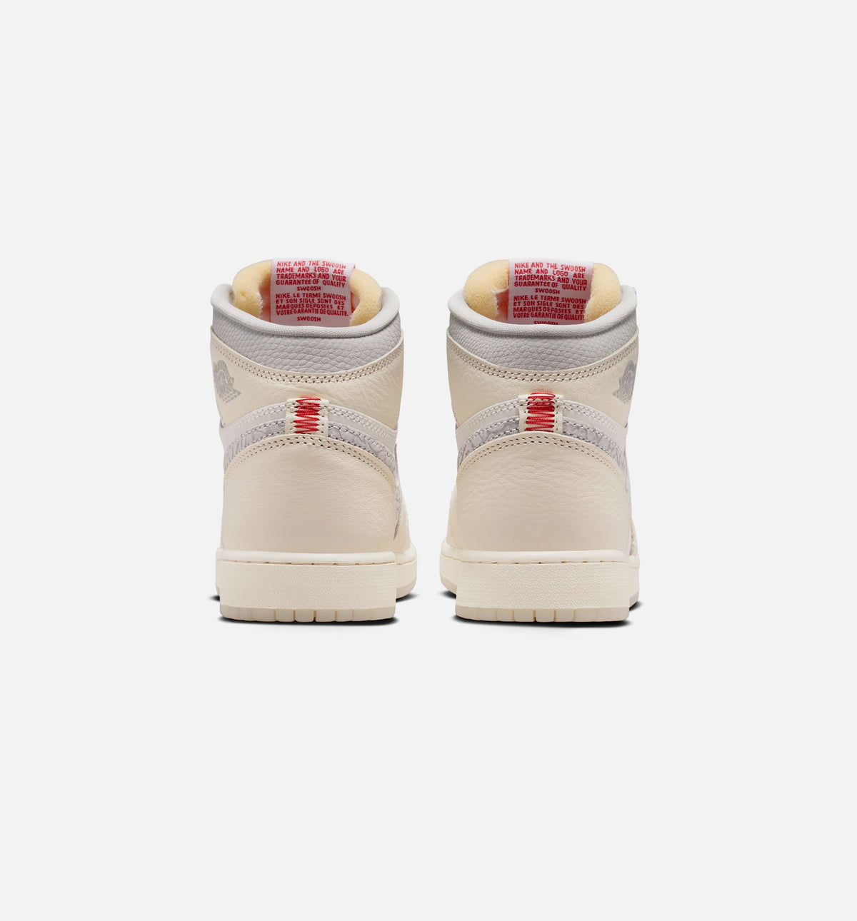 Air Jordan 1 Retro High OG Sail – Grade School Lifestyle Shoe (Sail/University Red/Pale Ivory/Coconut Milk/Phantom)