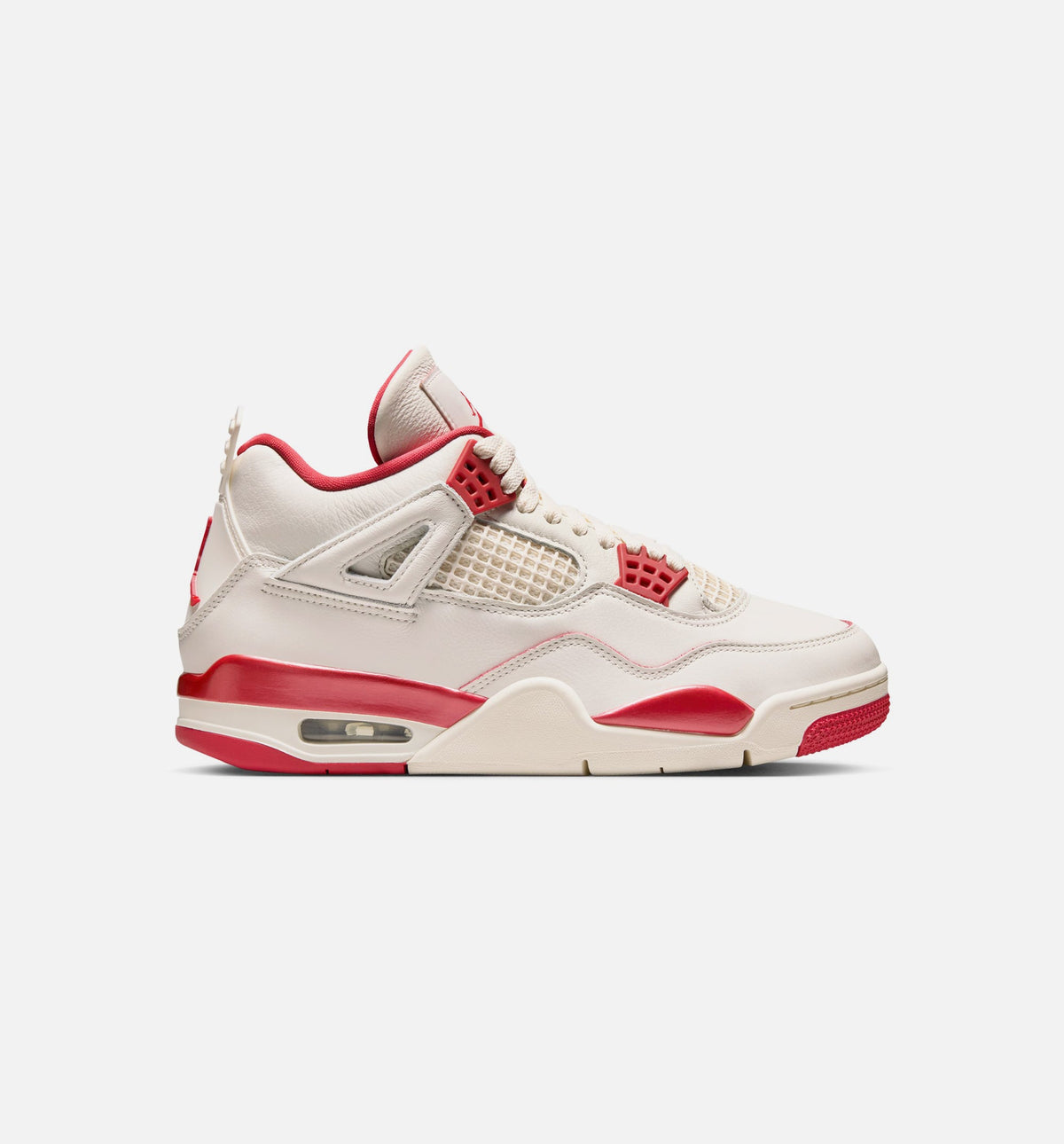 Air Jordan 4 Retro Valentine’s Day – Women’s Lifestyle Shoe (Pale Ivory/Sierra Red/Tough Red)