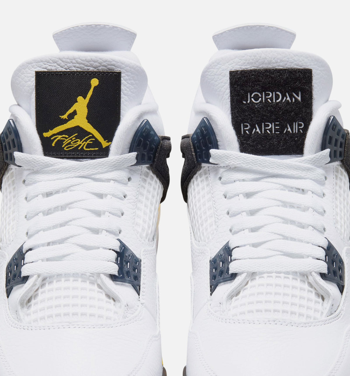Air Jordan 4 Retro Rare Air Tour Yellow – Men’s Lifestyle Shoe (White/Dark Blue Grey/Black/Tour Yellow)