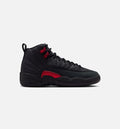 Air Jordan 12 Retro Bloodline – Grade School Lifestyle Shoe (Black/Varsity Red)