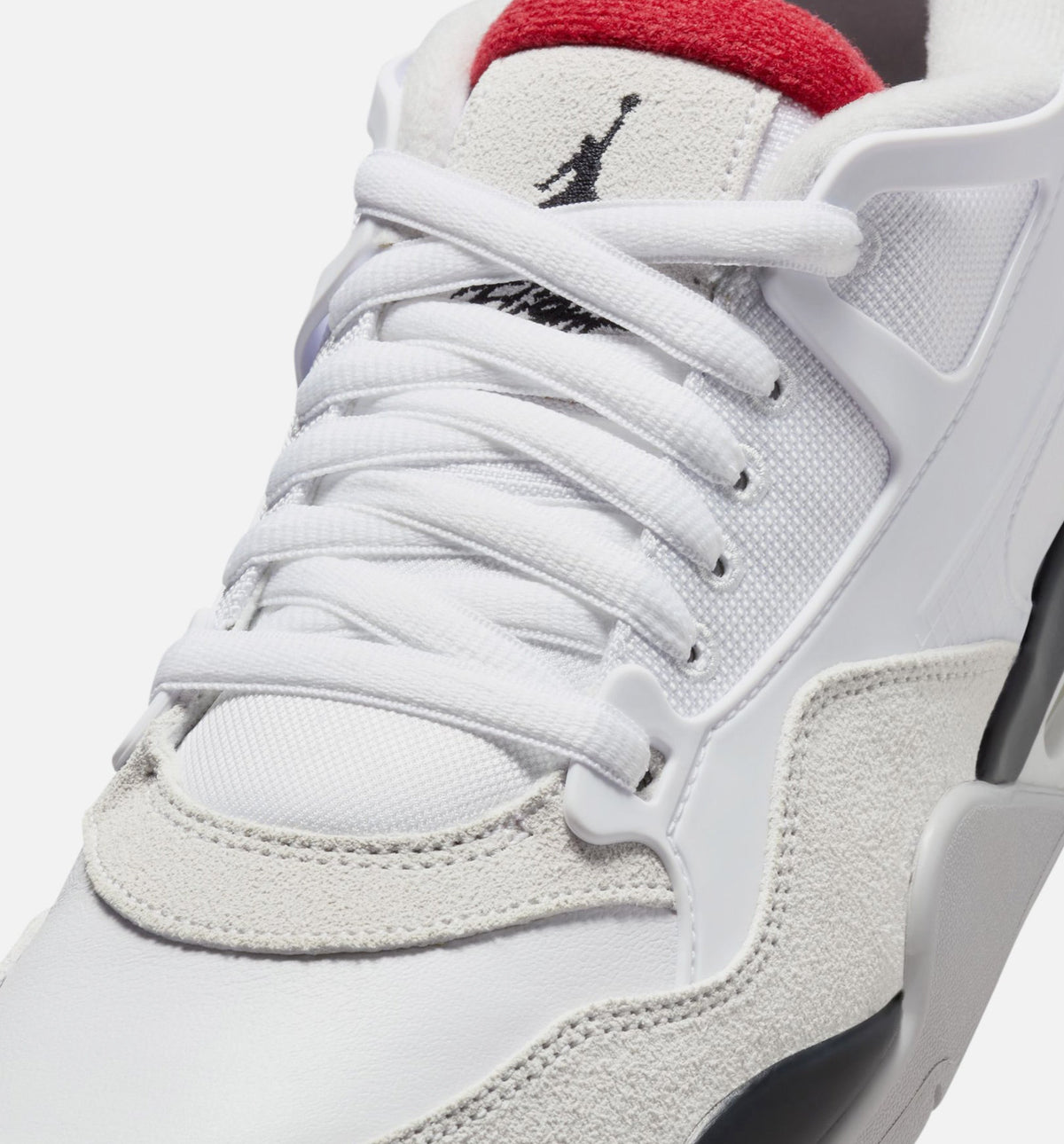Air Jordan 4 RM – Men’s Lifestyle Shoe (White/Black/Neutral Grey/Varsity Red)
