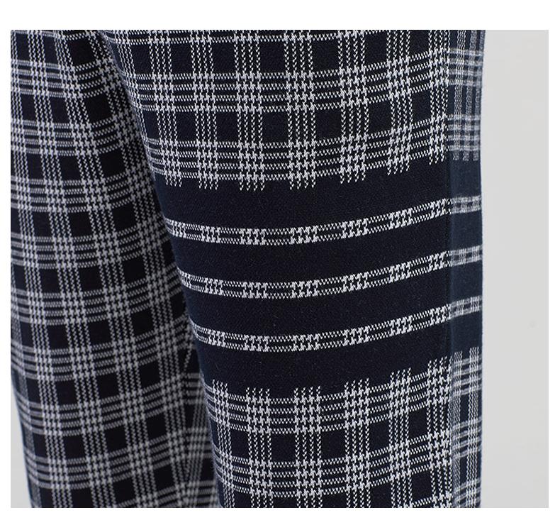 Thom Browne Style Unisex Casual Sweatpants with Signature Four-Bar Detail