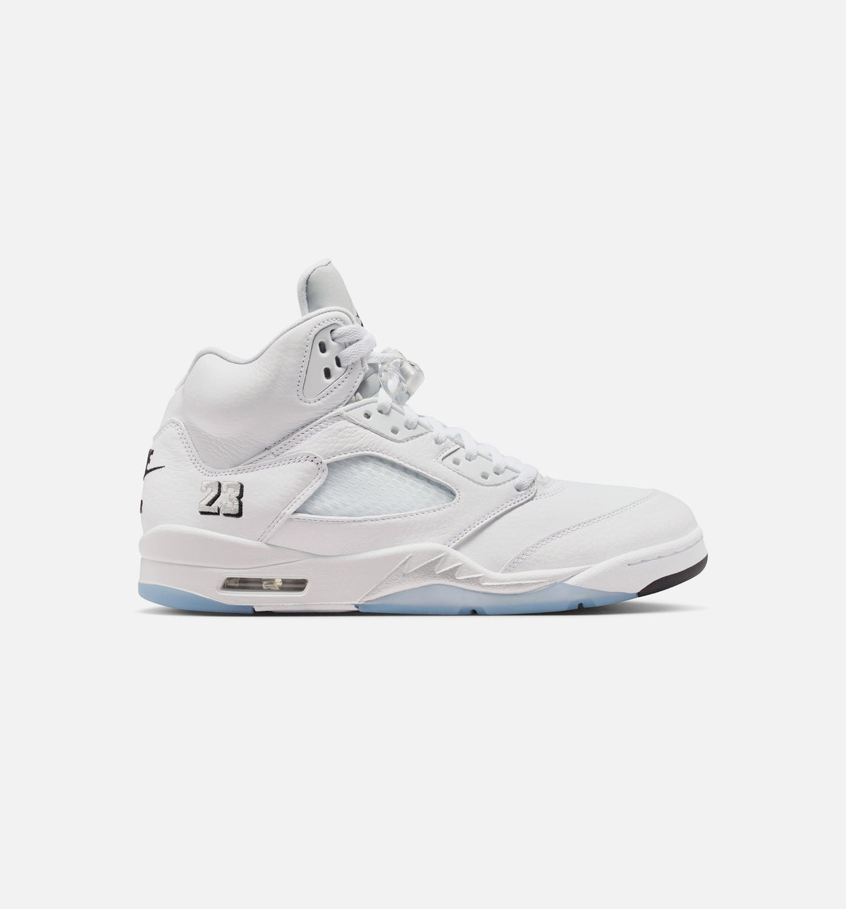Air Jordan 5 Retro OG White Metallic – Men’s Lifestyle Shoe (White/Metallic Silver/Black)