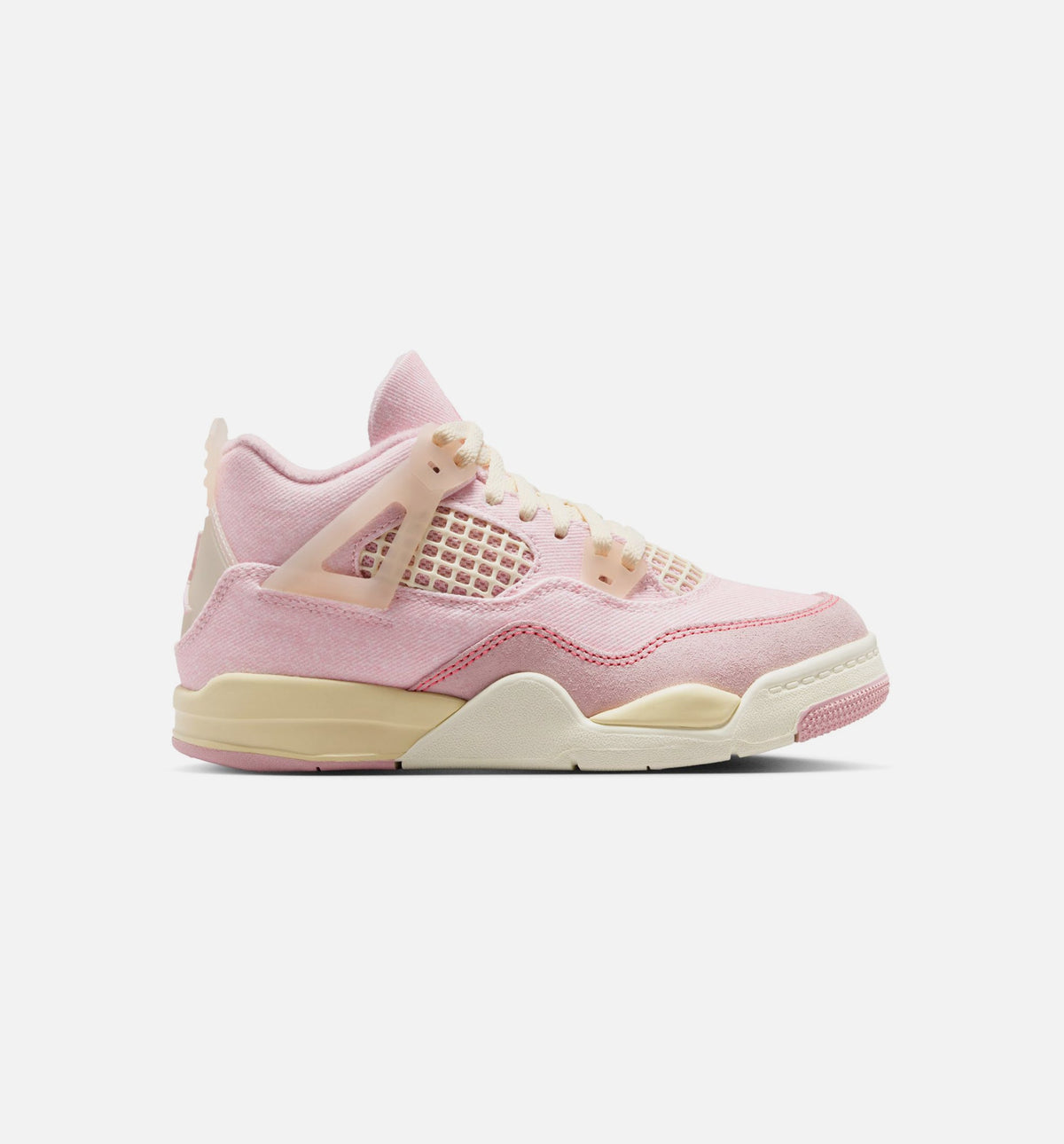 Air Jordan 4 Retro Pink Pearl and Iced Carmine – Preschool Lifestyle Shoe (Pearl Pink/Iced Carmine/Coconut Milk)