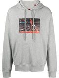 Mostly Heard Rarely Seen 8-Bit Air Time graphic-print cotton hoodie