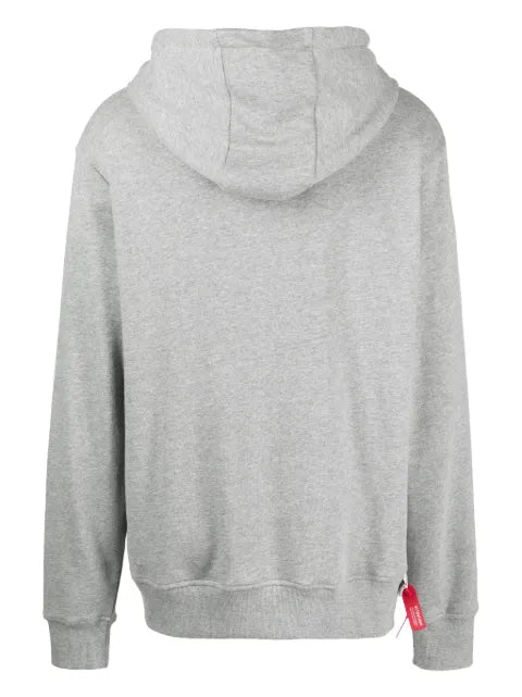 Mostly Heard Rarely Seen 8-Bit Air Time graphic-print cotton hoodie