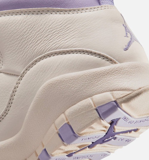 Air Jordan 10 Retro Hydrangeas – Women’s Lifestyle Shoe (Chalk/Hydrangeas/Wild Grape)