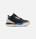 Air Jordan 3 Retro OG Rare Air – Preschool Lifestyle Shoe (Black/Chile Red/Neutral Grey)
