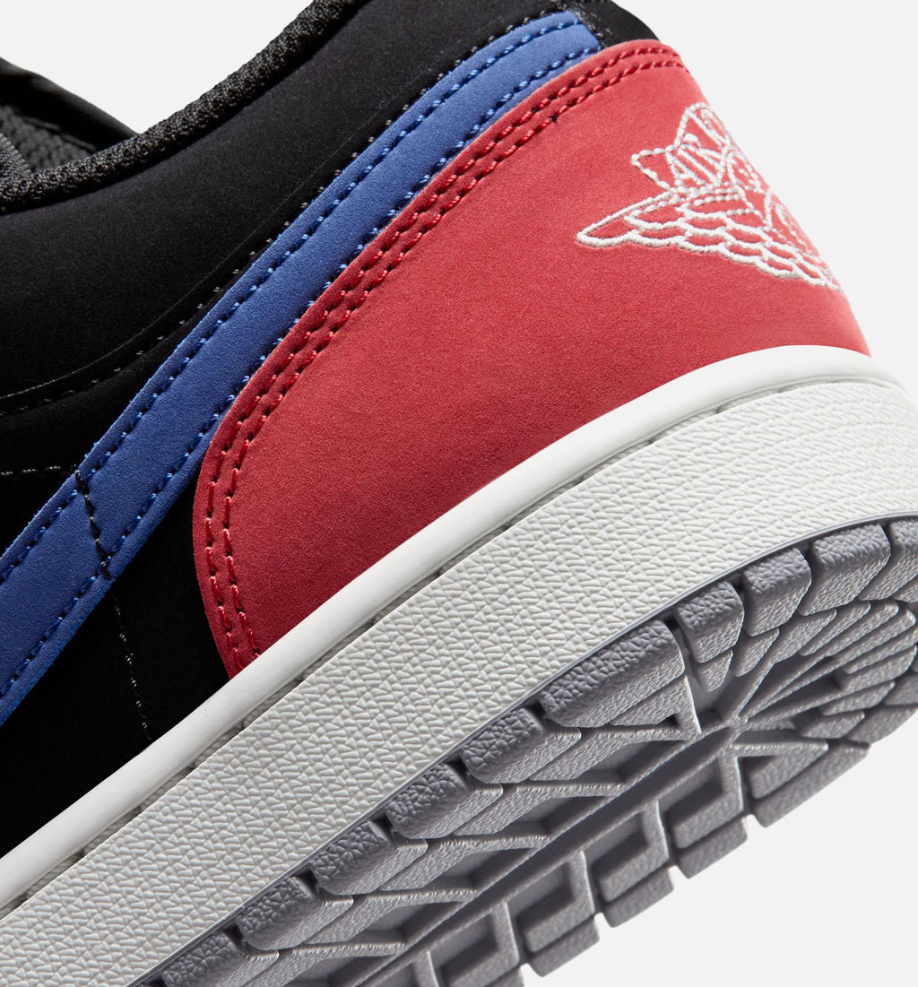 Air Jordan 1 Low – Men’s Lifestyle Shoe (Black/Summit White/True Blue/Varsity Red)