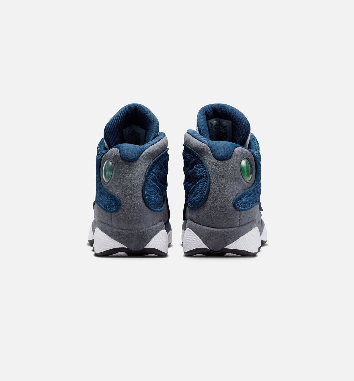 Air Jordan 13 Retro Navy and Flint Grey – Grade School Lifestyle Shoe (Navy/University Blue/Flint Grey/White)