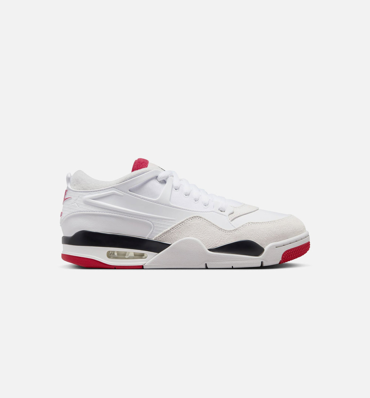 Air Jordan 4 RM – Men’s Lifestyle Shoe (White/Black/Neutral Grey/Varsity Red)