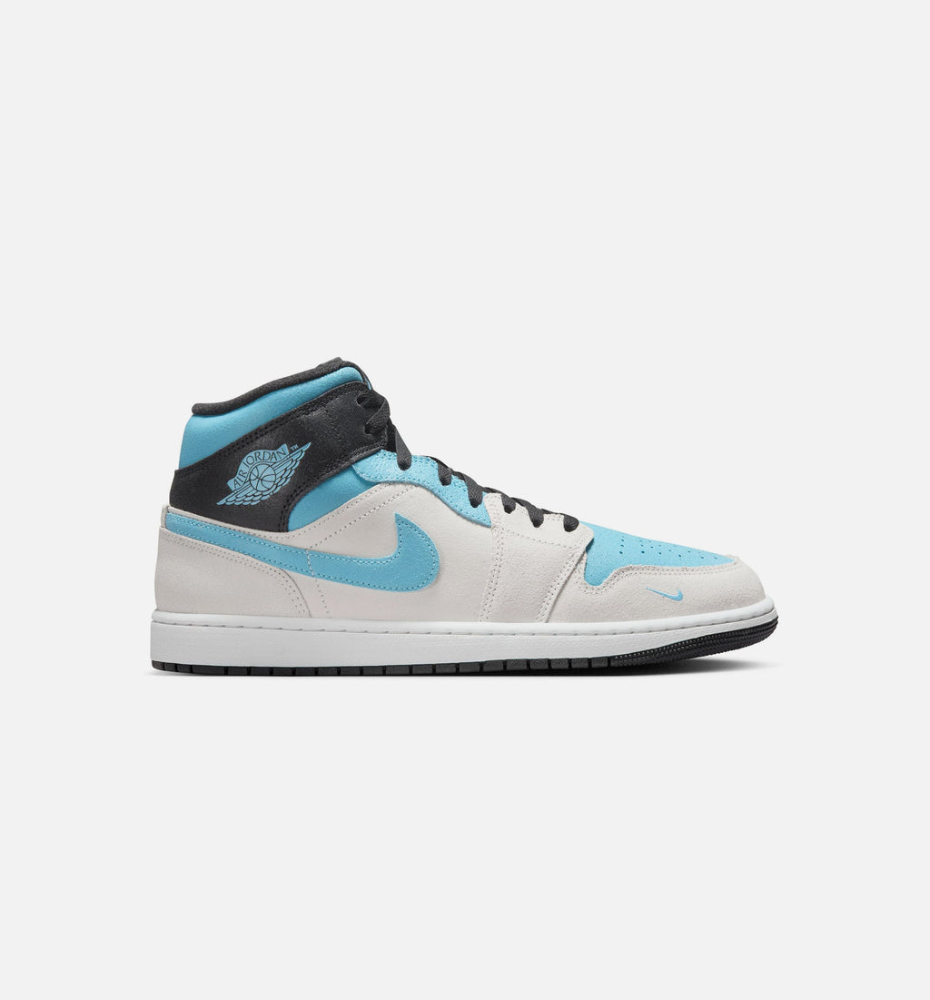 Air Jordan 1 Mid SE – Men’s Lifestyle Shoe (Summit White/Blue Chill/Black)