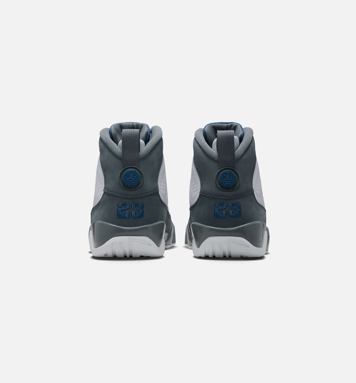 Air Jordan 9 Retro Flint Grey and French Blue – Men’s Lifestyle Shoe (White/French Blue/Flint Grey)