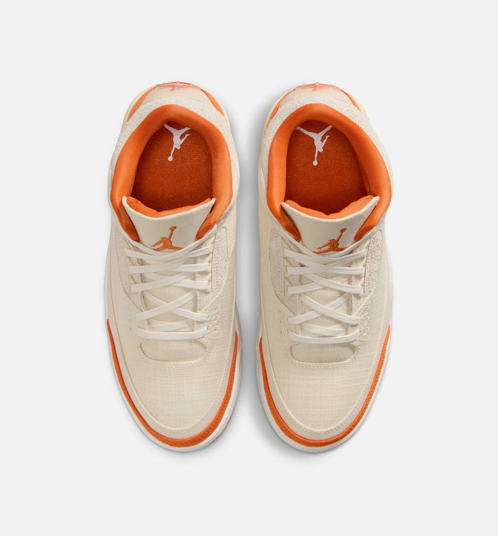 Air Jordan 3 Retro Starfish – Women’s Lifestyle Shoe (Fossil/Starfish/Sail)