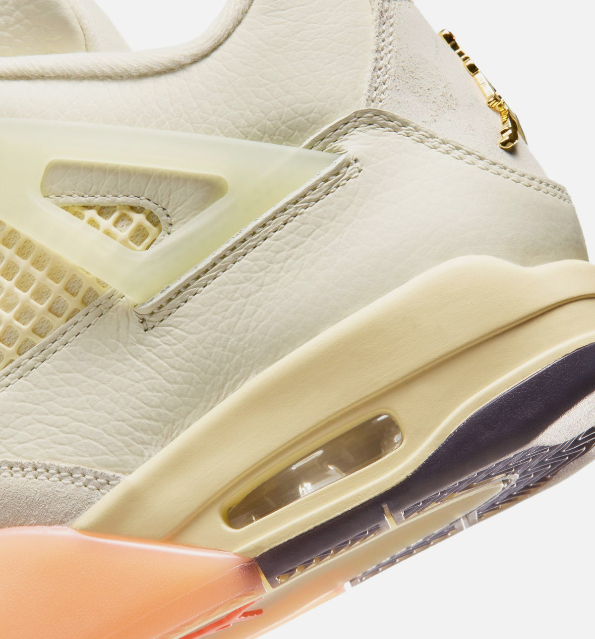 Air Jordan 4 Retro Birds of Paradise – Women’s Lifestyle Shoe (Coconut Milk/Metallic Gold/Muslin/Bright Mango/Sundial/Black)