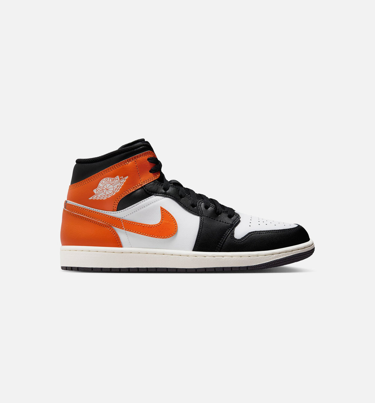 Air Jordan 1 Mid – Men’s Lifestyle Shoe (Starfish/White/Sail/Black)