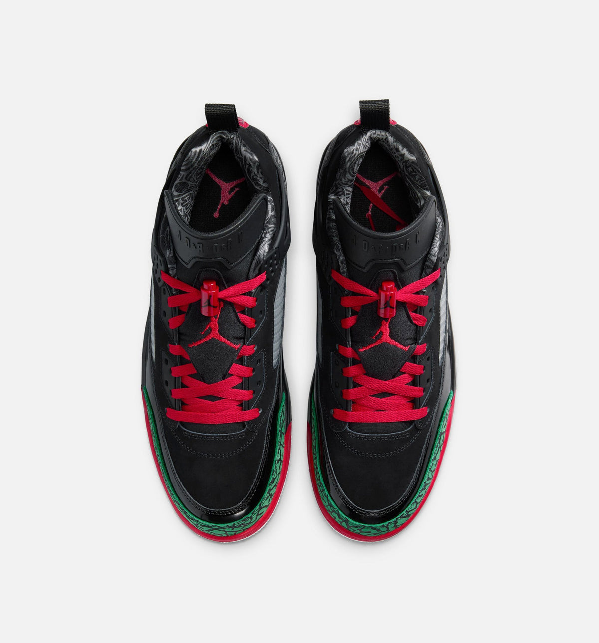Spizike Low – Men’s Lifestyle Shoe (Black/Classic Green/White/Varsity Red)