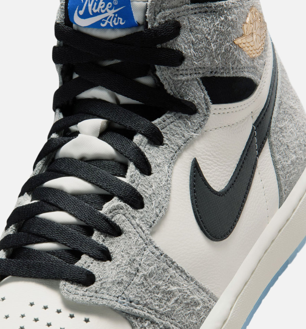 Air Jordan 1 Retro High OG Cool Grey – Men’s Lifestyle Shoe (Cool Grey/Black/Sail/Game Royal/White)