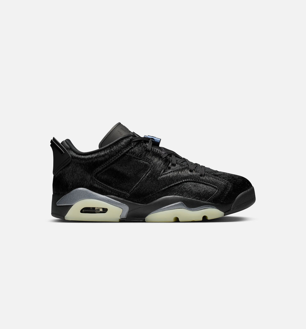 Air Jordan 6 Retro Low Blackout – Women’s Lifestyle Shoe (Black/Black)