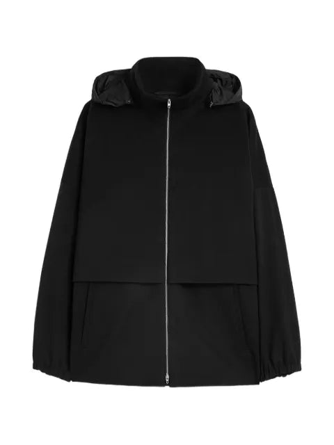 Jil Sander hooded wool jacket