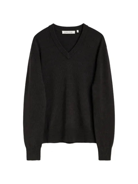 Sunflower V-neck knitted sweater