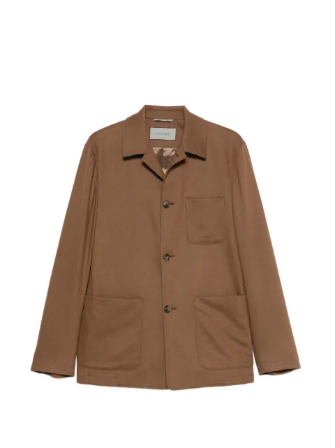 Canali patch-pocket jacket