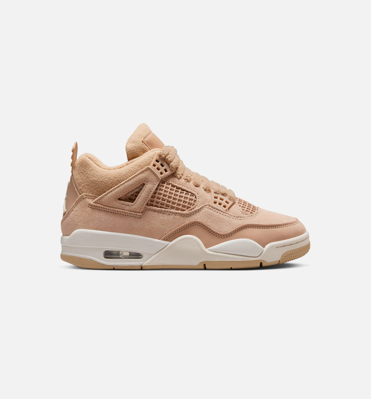 Air Jordan 4 Retro Cozy Girl – Women’s Lifestyle Shoe (Hemp/Light Orewood Brown)
