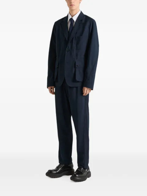 Givenchy deconstructed jacket with Givenchy Paris embroidery