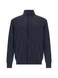 Paul & Shark button-up high-neck cardigan