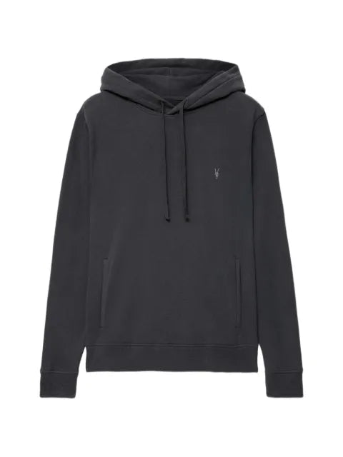 AllSaints Rave ramskull-embroidered hoodie