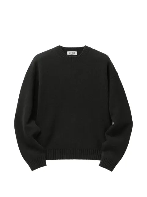 COOR cropped pocket sweater