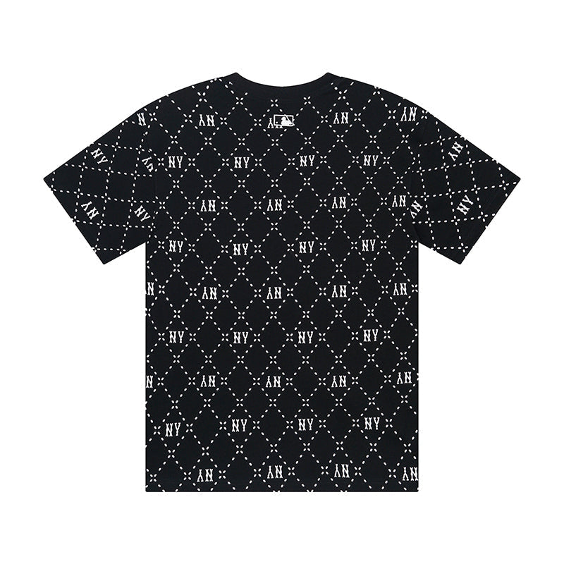 NY Yankees Diamond Monogram All-Over T-Shirt