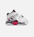 Air Jordan 8 Retro White and True Red – Infant/Toddler Lifestyle Shoe (White/Black/True Red)