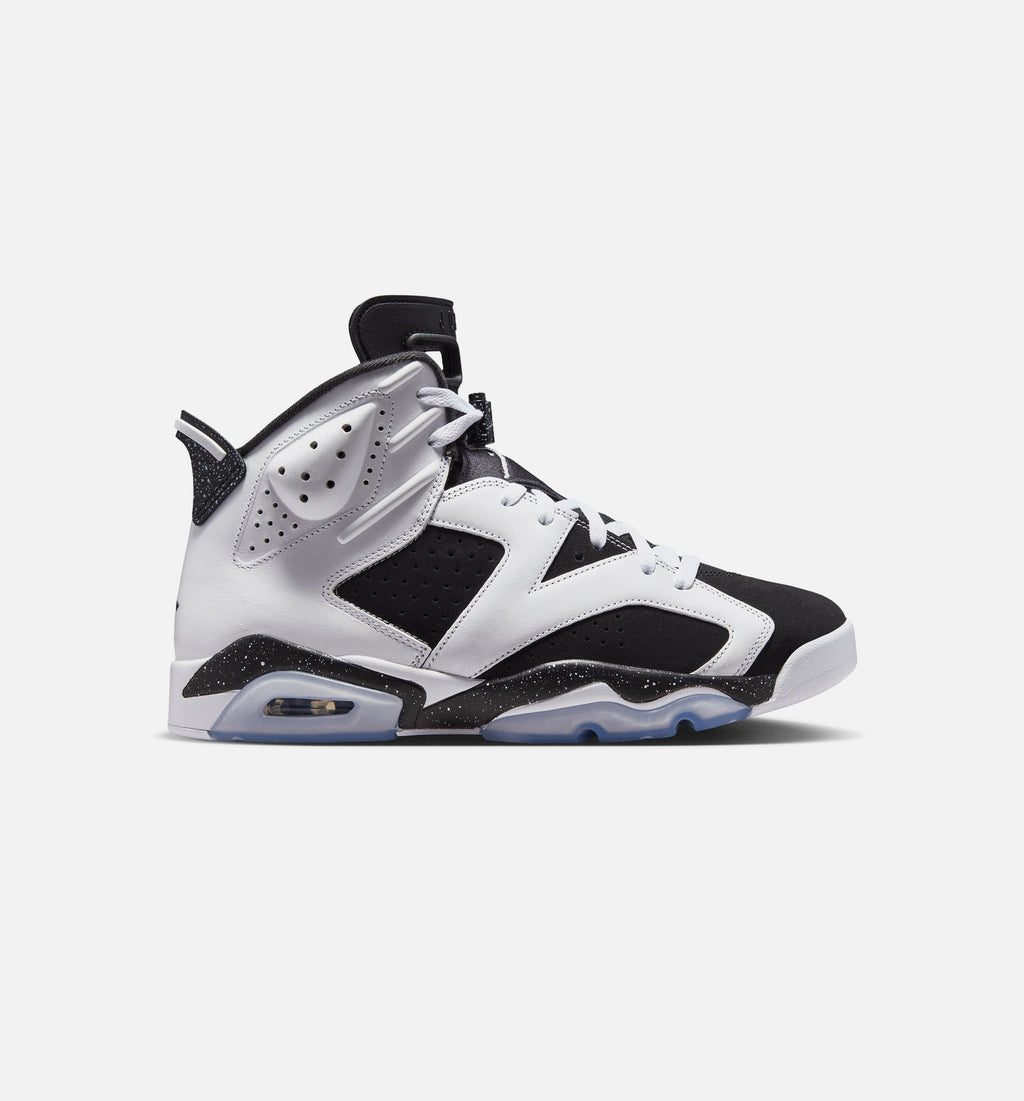 Air Jordan 6 Retro Black and White – Men’s Lifestyle Shoe (Black/White)