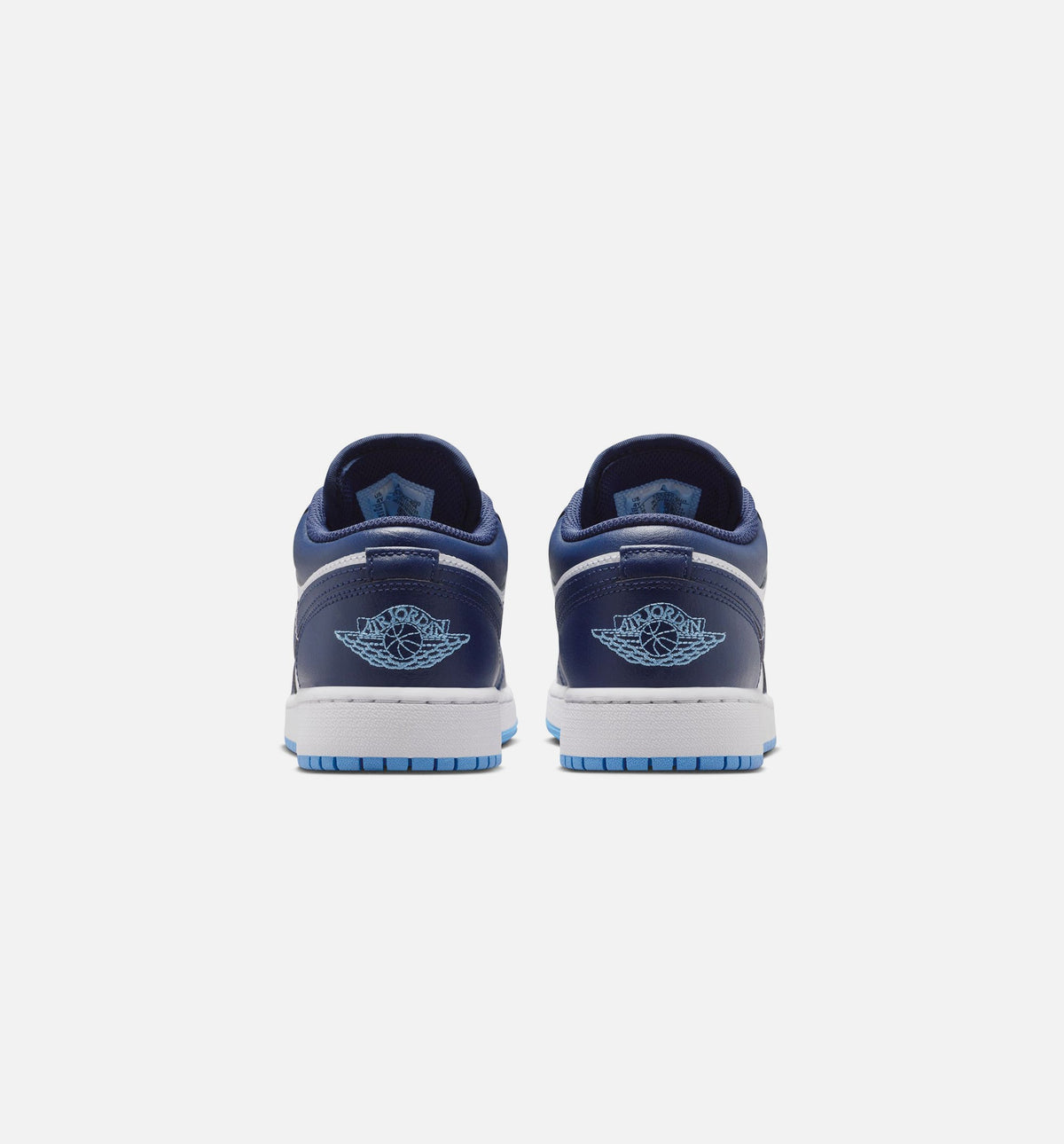 Air Jordan 1 Low – Grade School Lifestyle Shoe (Midnight Navy/University Blue/White)