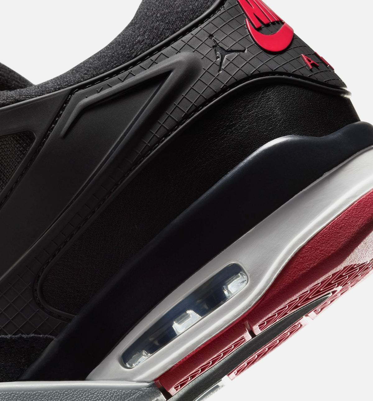 Air Jordan 4 RM – Men’s Lifestyle Shoe (Black/Wolf Grey/White/Varsity Red)