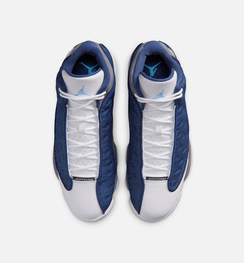 Air Jordan 13 Retro Navy and Flint Grey – Men’s Lifestyle Shoe (Navy/University Blue/Flint Grey/White)