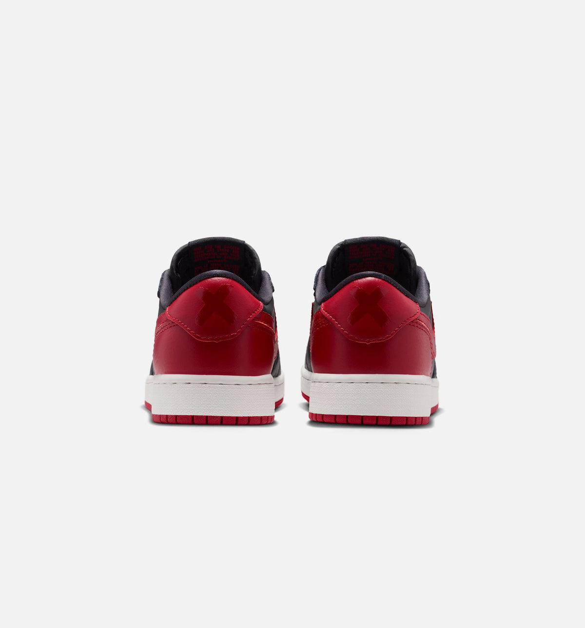 Air Jordan 1 Retro Low OG Banned – Grade School Lifestyle Shoe (Black/Varsity Red/Summit White)