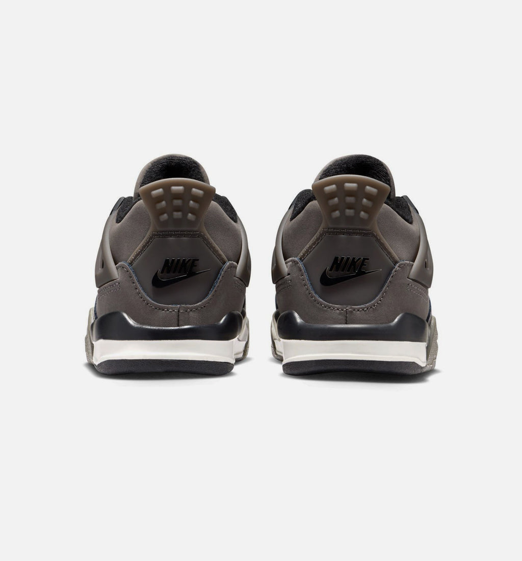Air Jordan 4 Retro Cave Stone and Black – Infant/Toddler Lifestyle Shoe (Cave Stone/Black/Moon Particle)