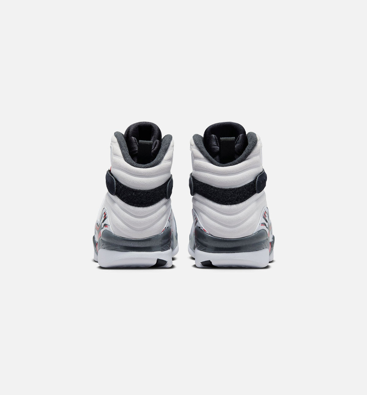 Air Jordan 8 Retro White and True Red – Men’s Lifestyle Shoe (White/Black/True Red)