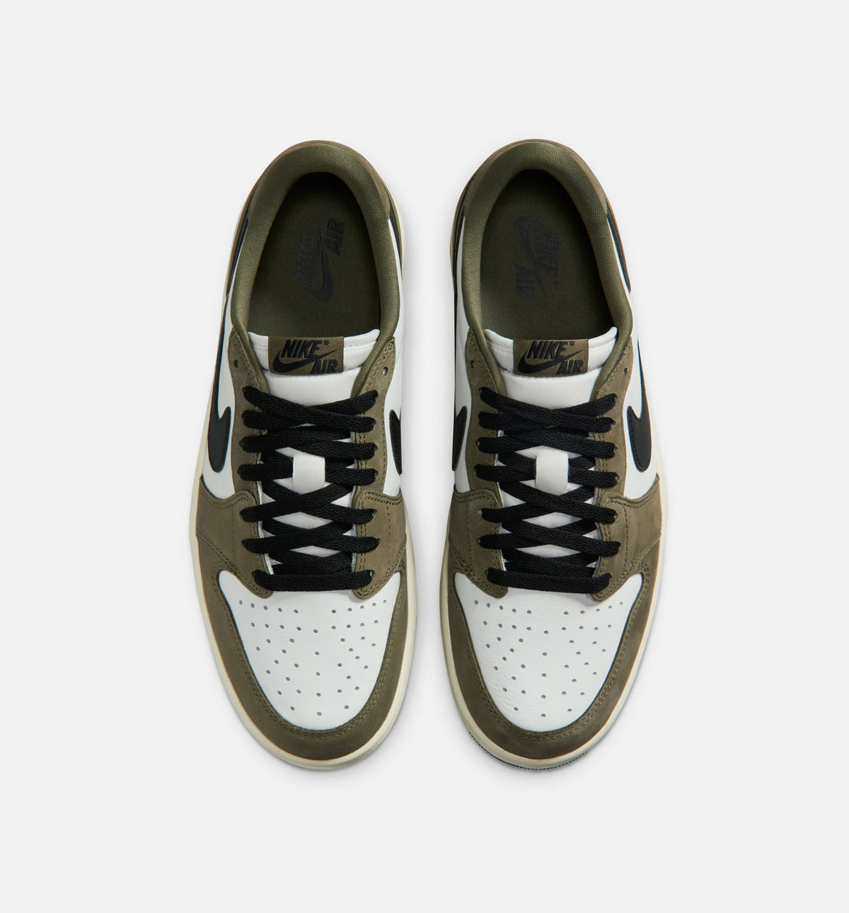 Air Jordan 1 Low OG – Men’s Lifestyle Shoe (Medium Olive/Black/Summit White/Sail)