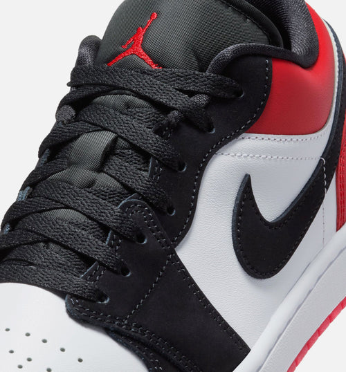 Air Jordan 1 Low SE – Men’s Lifestyle Shoe (White/Varsity Red/Black)