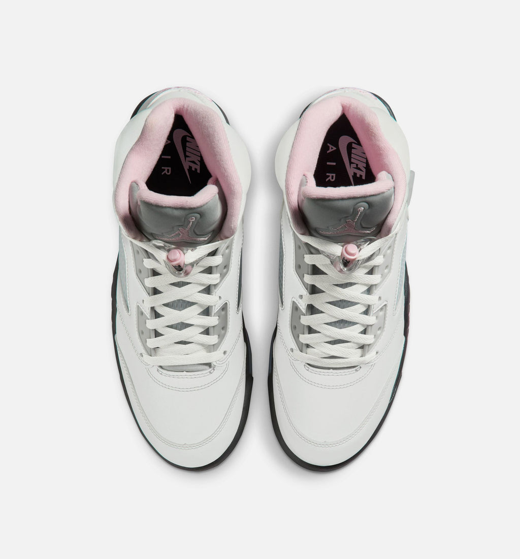 Air Jordan 5 Retro Medium Soft Pink – Men’s Lifestyle Shoe (White/Soft Pink/Black)