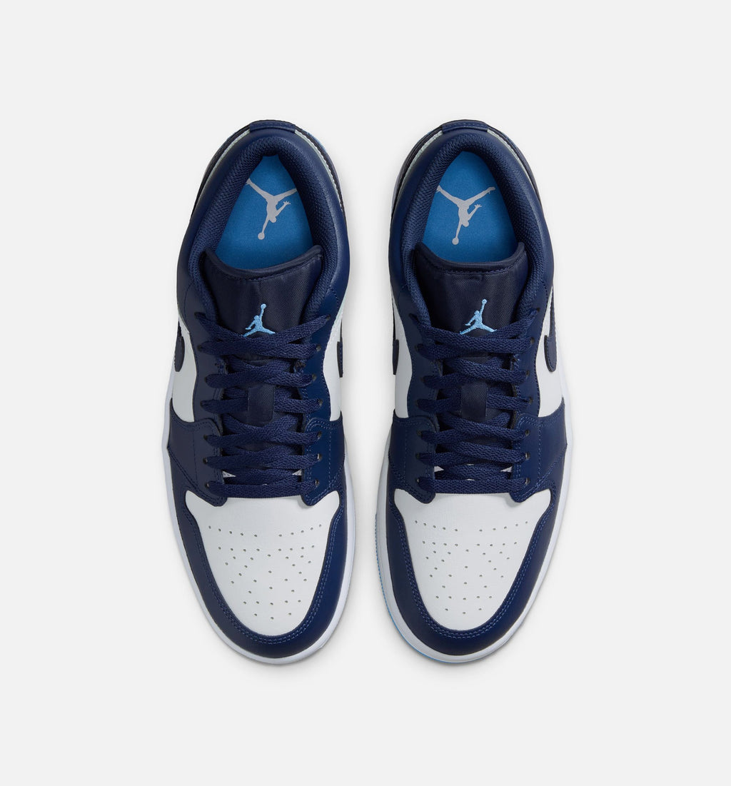 Air Jordan 1 Low – Men’s Lifestyle Shoe (Midnight Navy/University Blue/White)