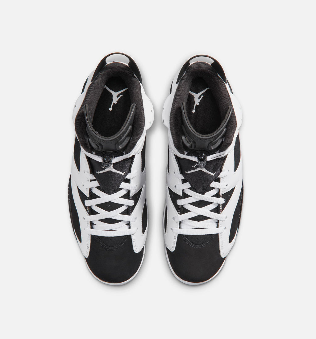 Air Jordan 6 Retro Black and White – Men’s Lifestyle Shoe (Black/White)
