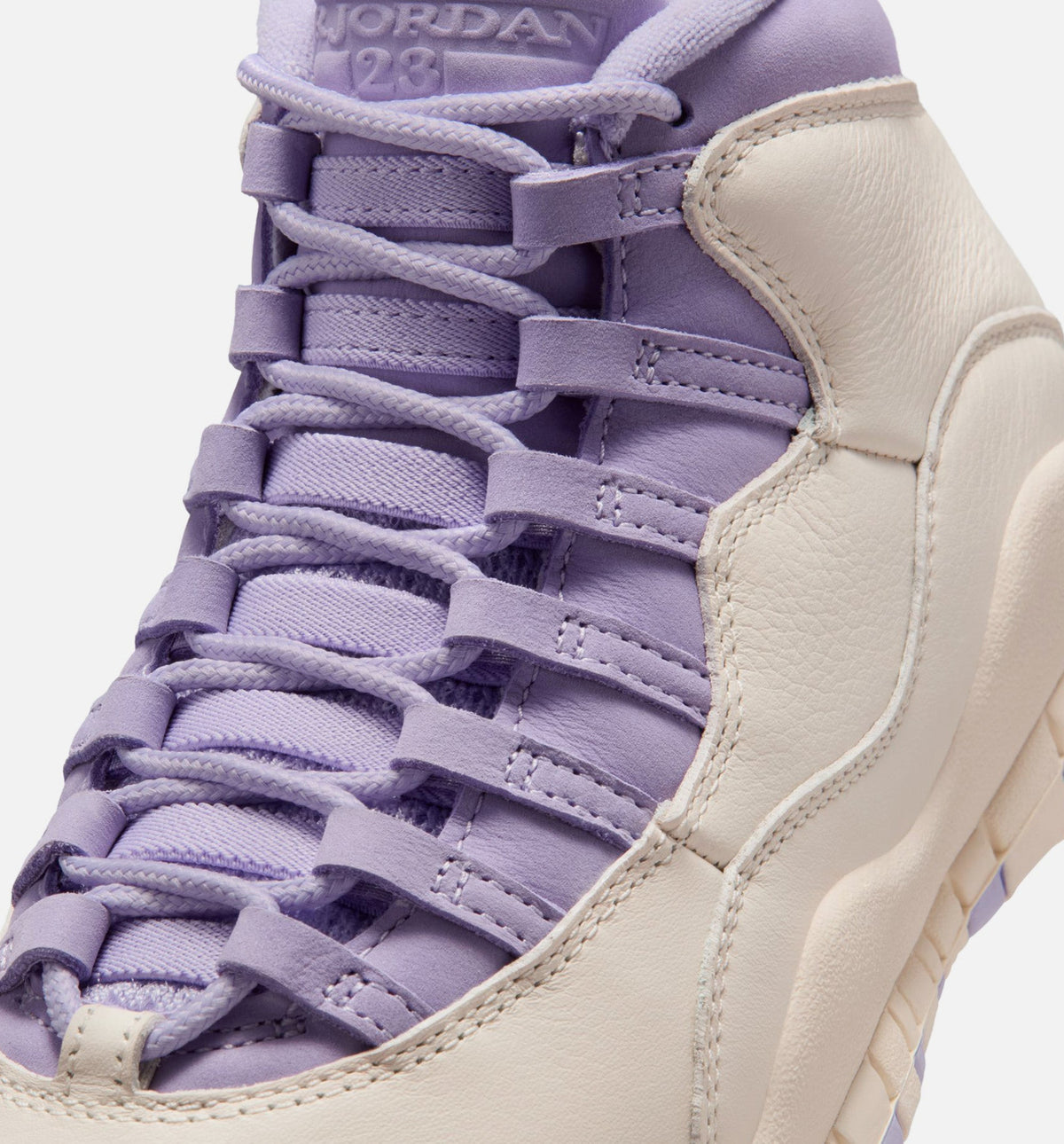Air Jordan 10 Retro Hydrangeas – Women’s Lifestyle Shoe (Chalk/Hydrangeas/Wild Grape)
