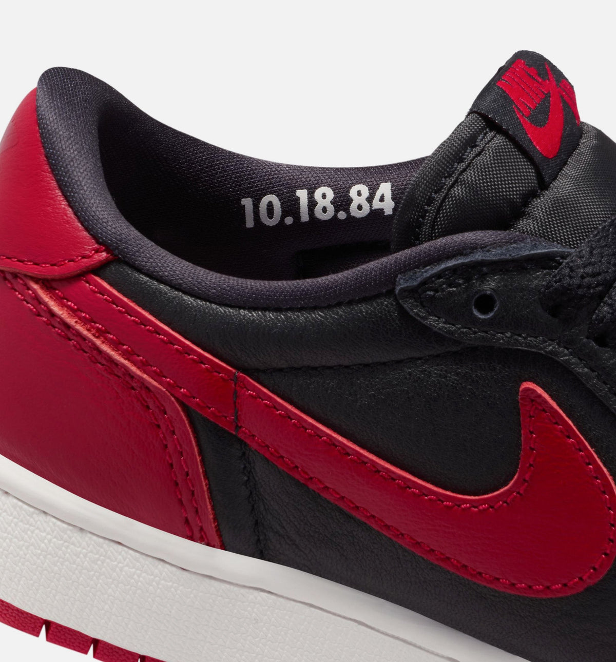 Air Jordan 1 Retro Low OG Banned – Grade School Lifestyle Shoe (Black/Varsity Red/Summit White)