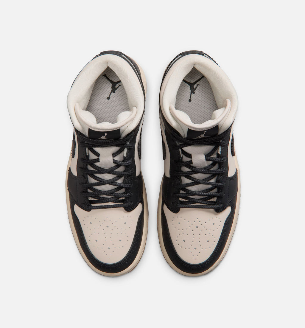 Air Jordan 1 Mid SE – Women’s Lifestyle Shoe (Off-Noir/Chalk/Pearl White)