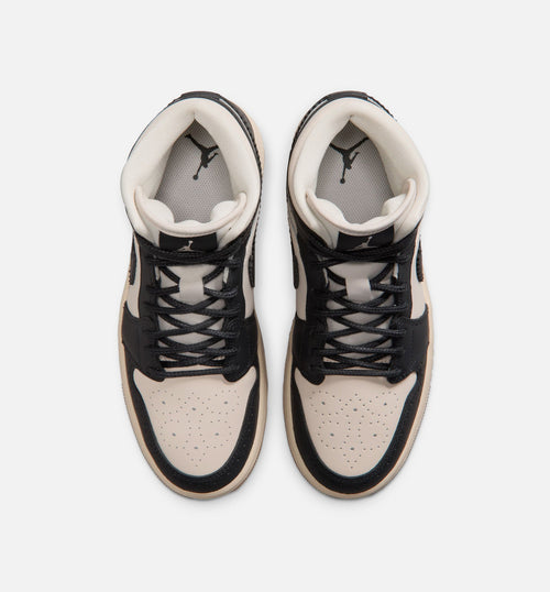 Air Jordan 1 Mid SE – Women’s Lifestyle Shoe (Off-Noir/Chalk/Pearl White)